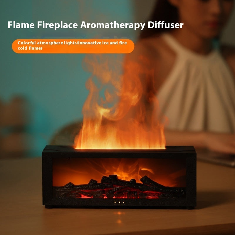 Flame Aromatherapy Diffuser Machine