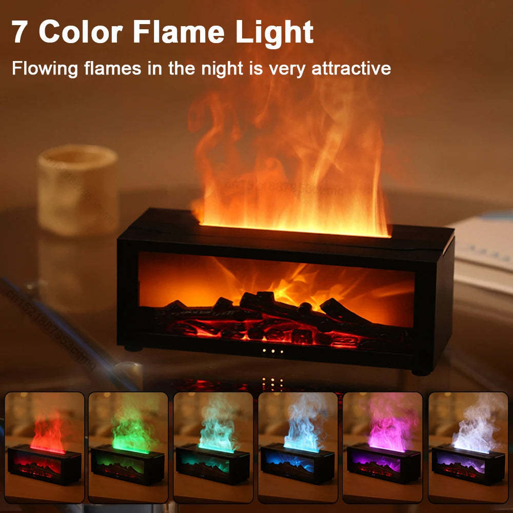 Flame Aromatherapy Diffuser Machine