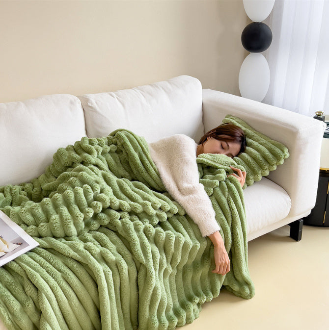 Rabbit Fur Blanket