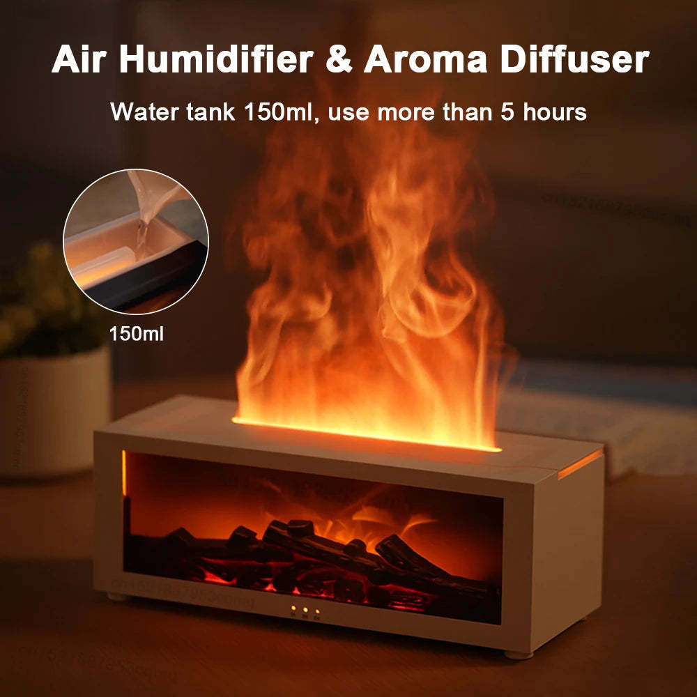 Flame Aromatherapy Diffuser Machine