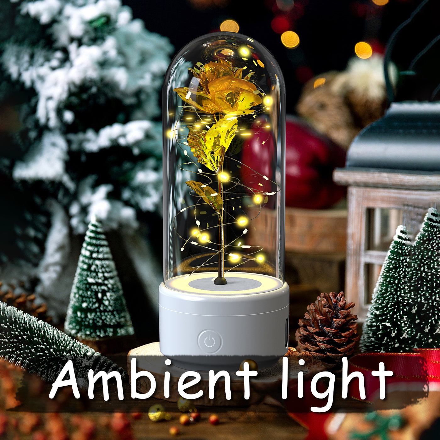 LED Light with Bluetooth Speaker