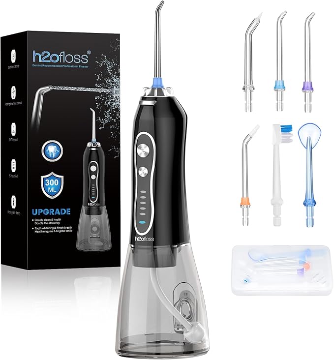 360° Powerful - Advanced Water Flosser for Deep Cleaning