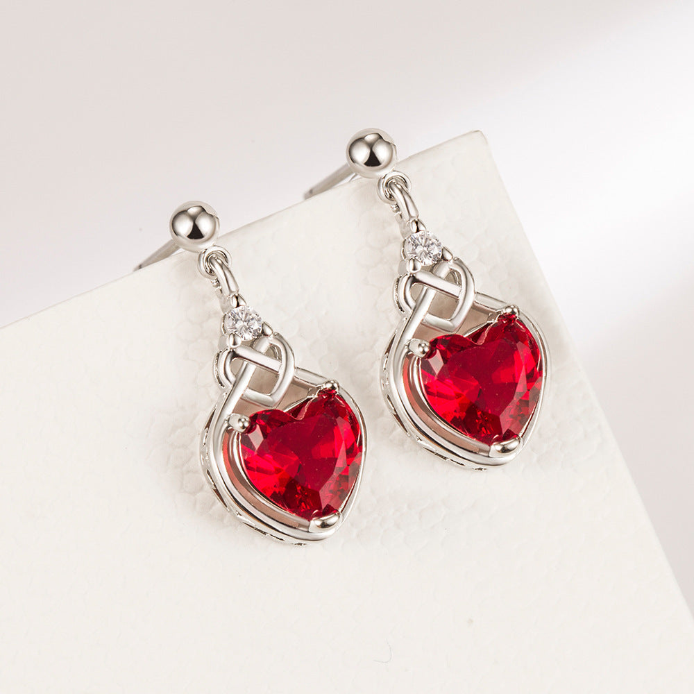 Ruby Jewelry Set