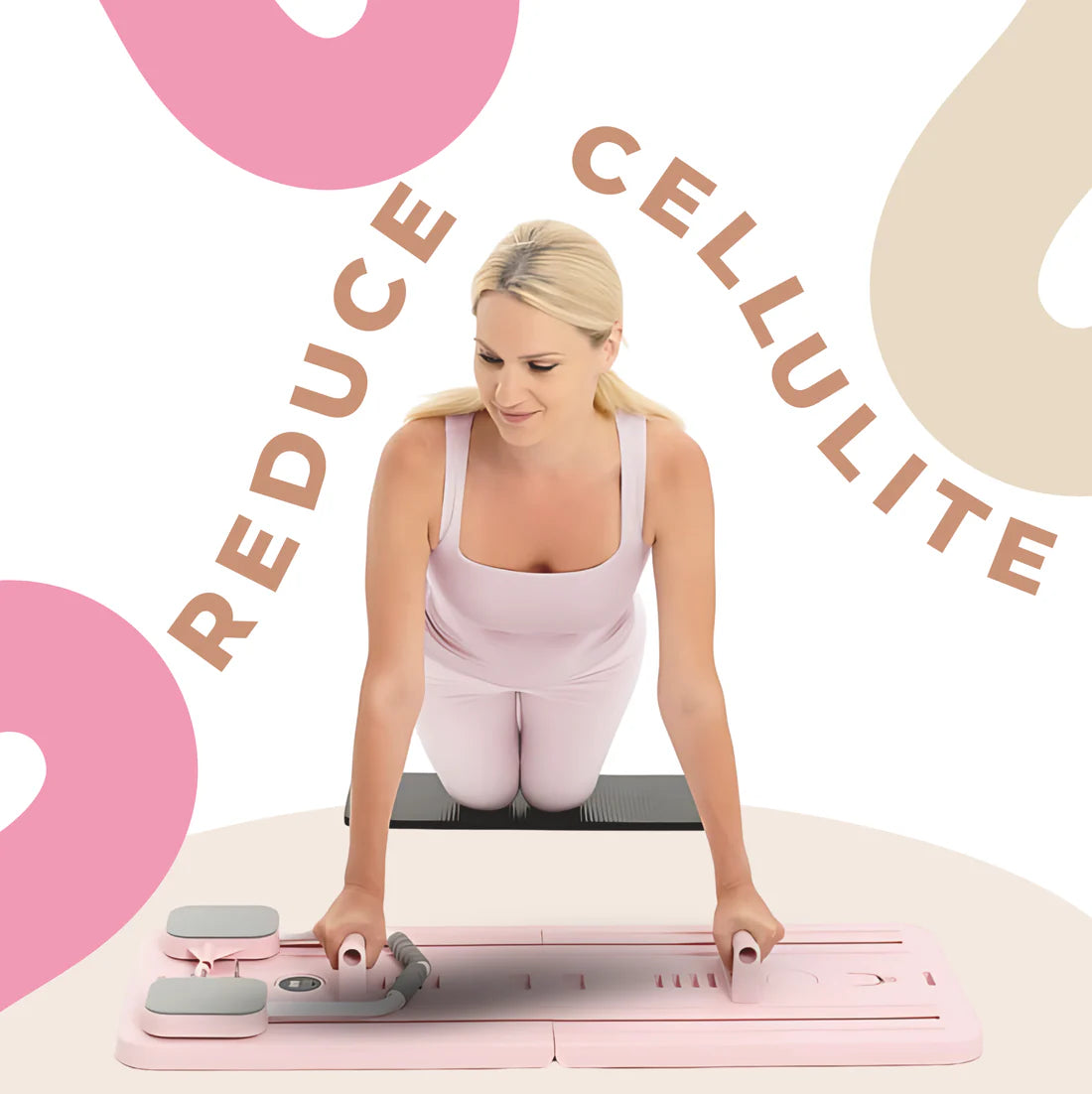 Sizzlor Foldable Pilates Reformer Set