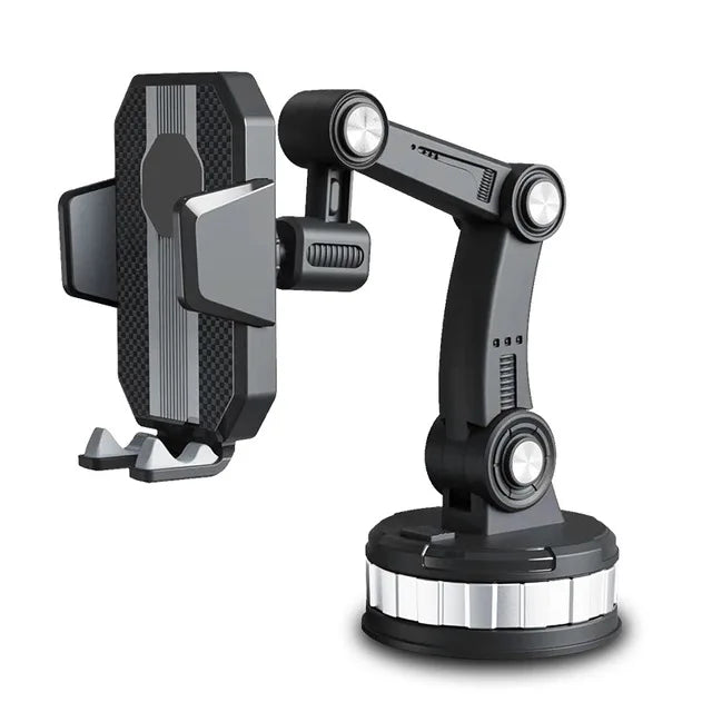 360 Rotatable Cellphone Car Phone Holder Fixed Shockproof Mobile Stand Big In GPS Support For iPhone Xiaomi Samsung Accessories