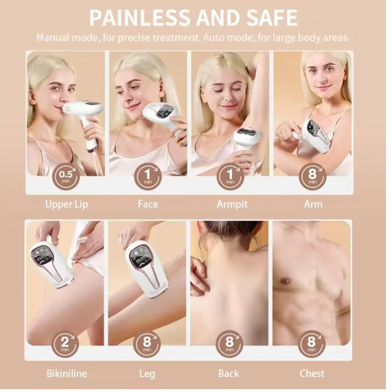 Babyverse - Digital IPL Hair Removal Device 999,999 flashes