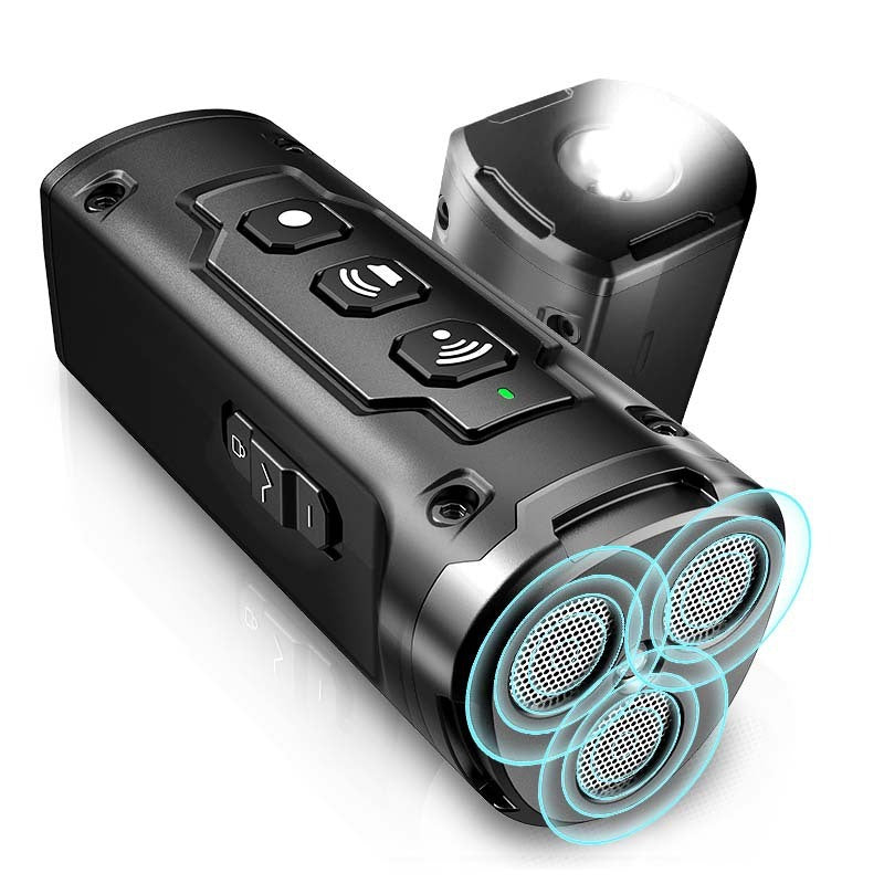 Ultrasonic Dog Bark Deterrent Device With LED Flashlight