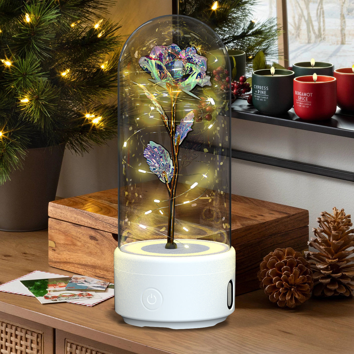 LED Light with Bluetooth Speaker