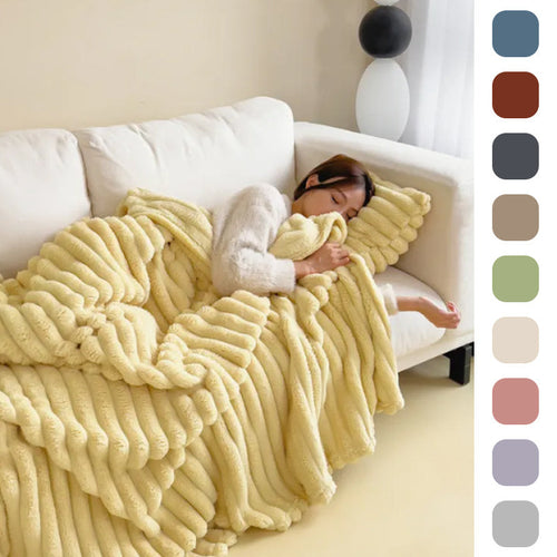 Rabbit Fur Blanket