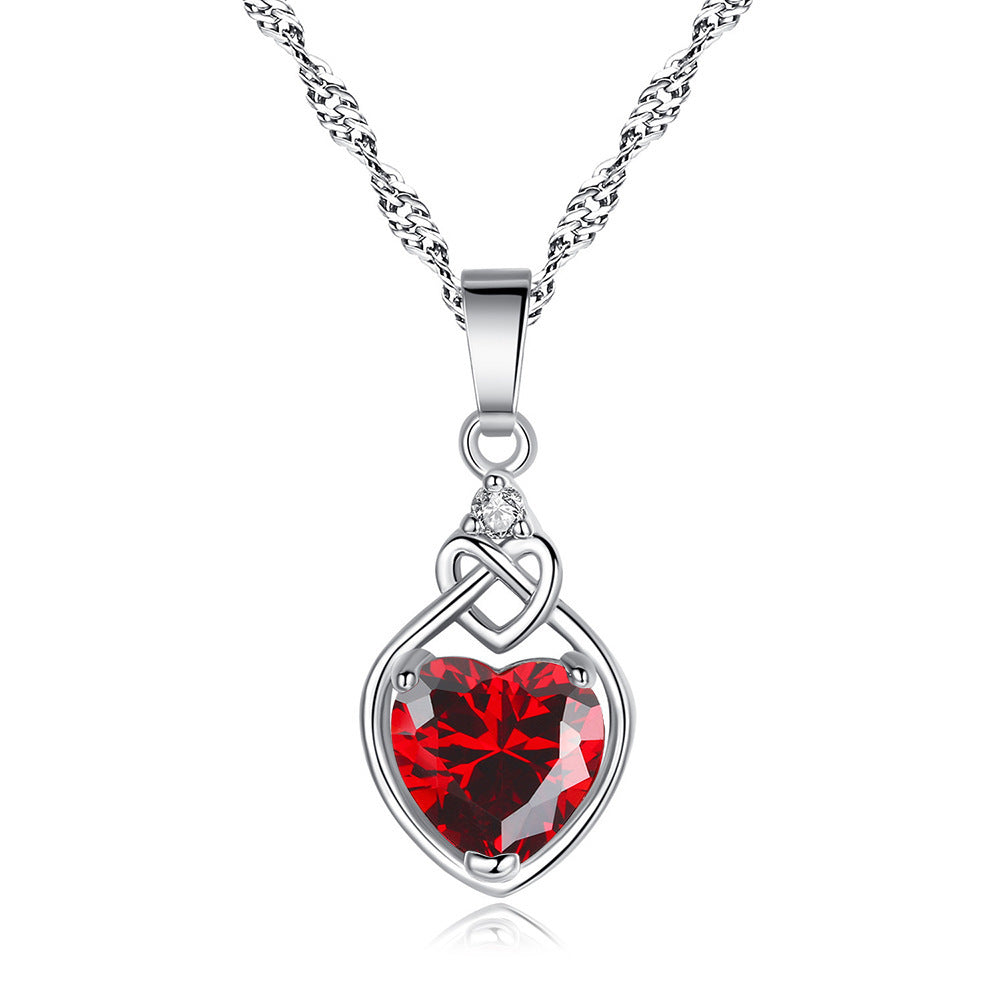 Ruby Jewelry Set