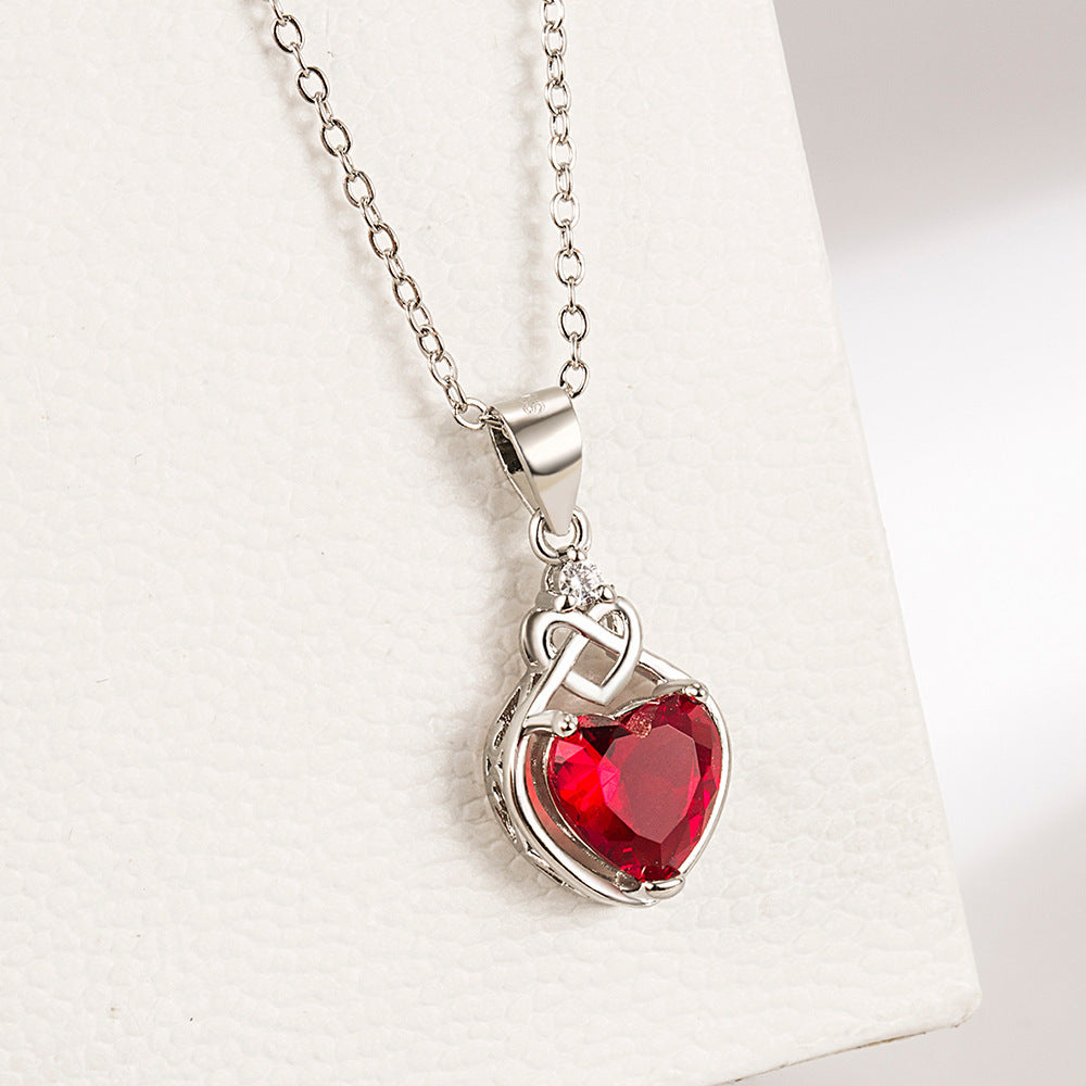 Ruby Jewelry Set