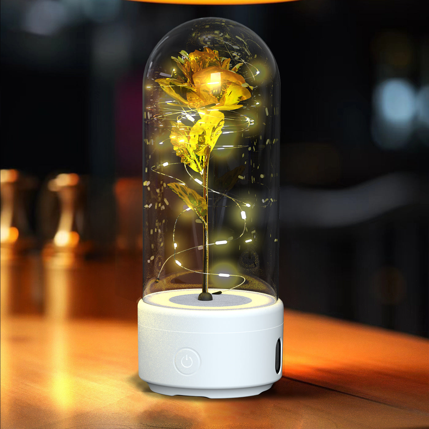 LED Light with Bluetooth Speaker