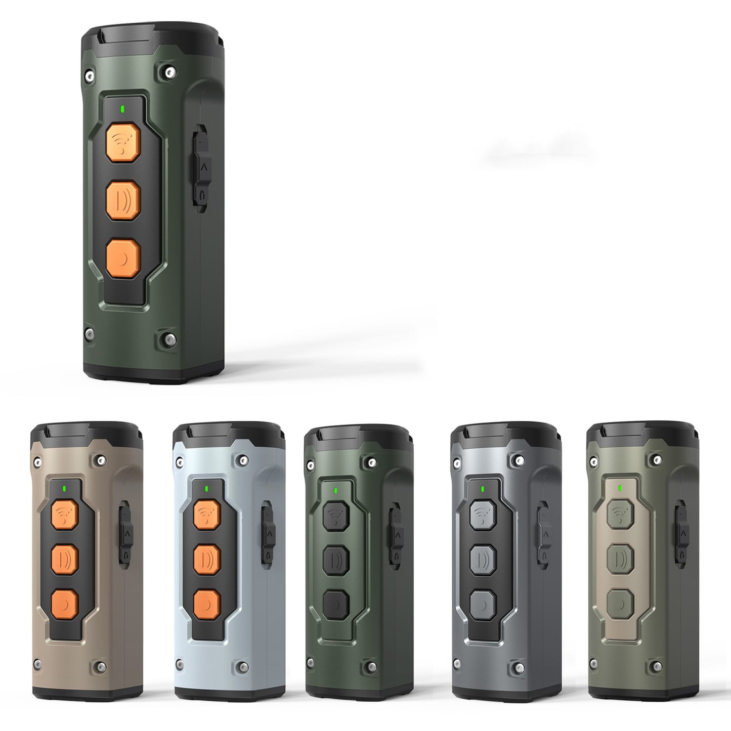 Ultrasonic Dog Bark Deterrent Device With LED Flashlight