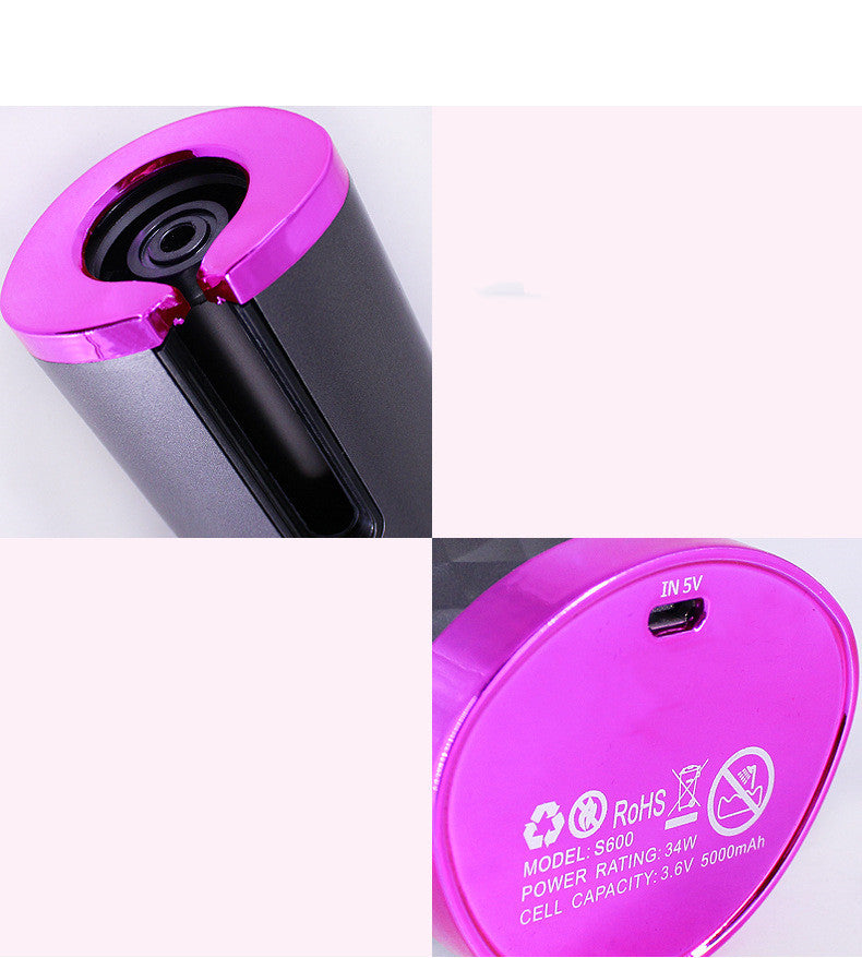 Rechargeable Portable Automatic Hair Curler