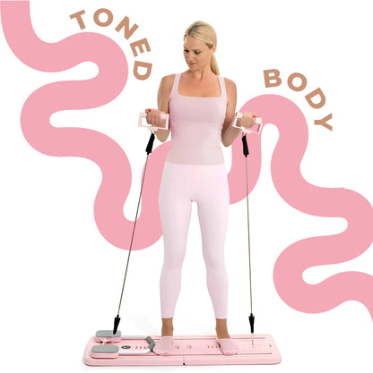 Sizzlor Foldable Pilates Reformer Set