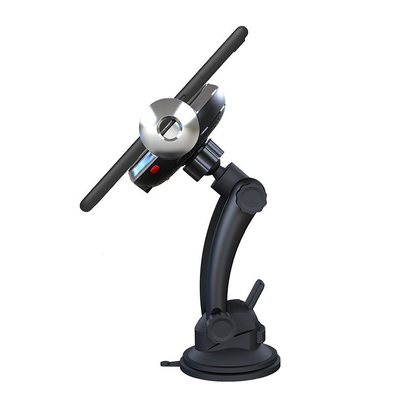 Car Holder - Wireless Car Charger, 15W Fast Charging Auto Clamping Car Charger - Phone Mount Phone Holder