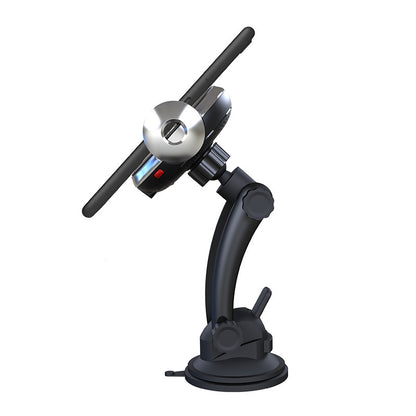 Car Holder - Wireless Car Charger, 15W Fast Charging Auto Clamping Car Charger - Phone Mount Phone Holder