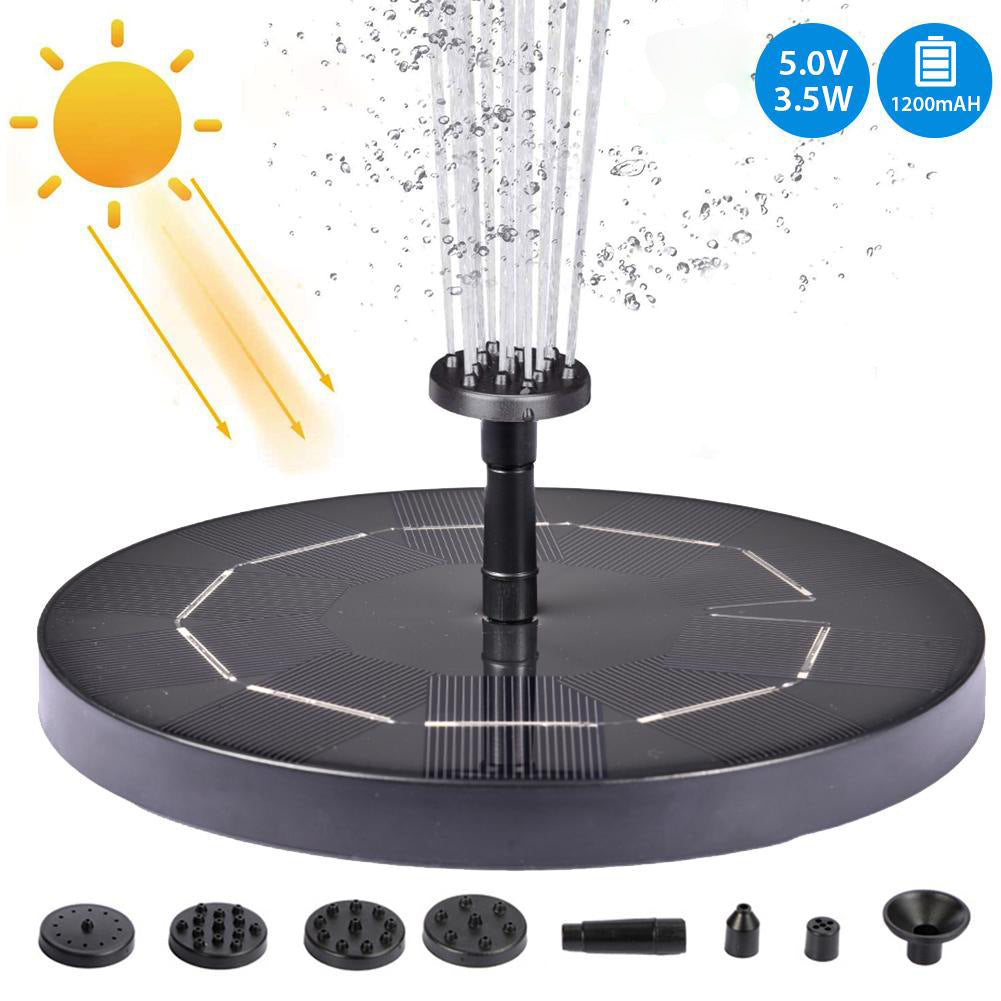 Solar Water Mercury Floating Fountain