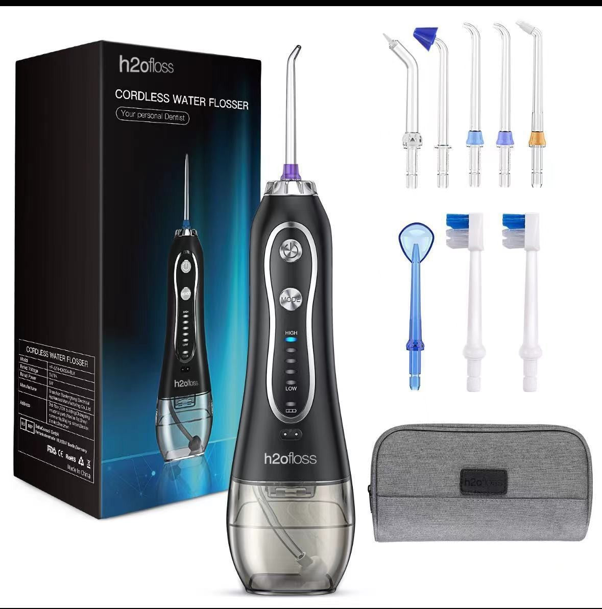 360° Powerful - Advanced Water Flosser for Deep Cleaning