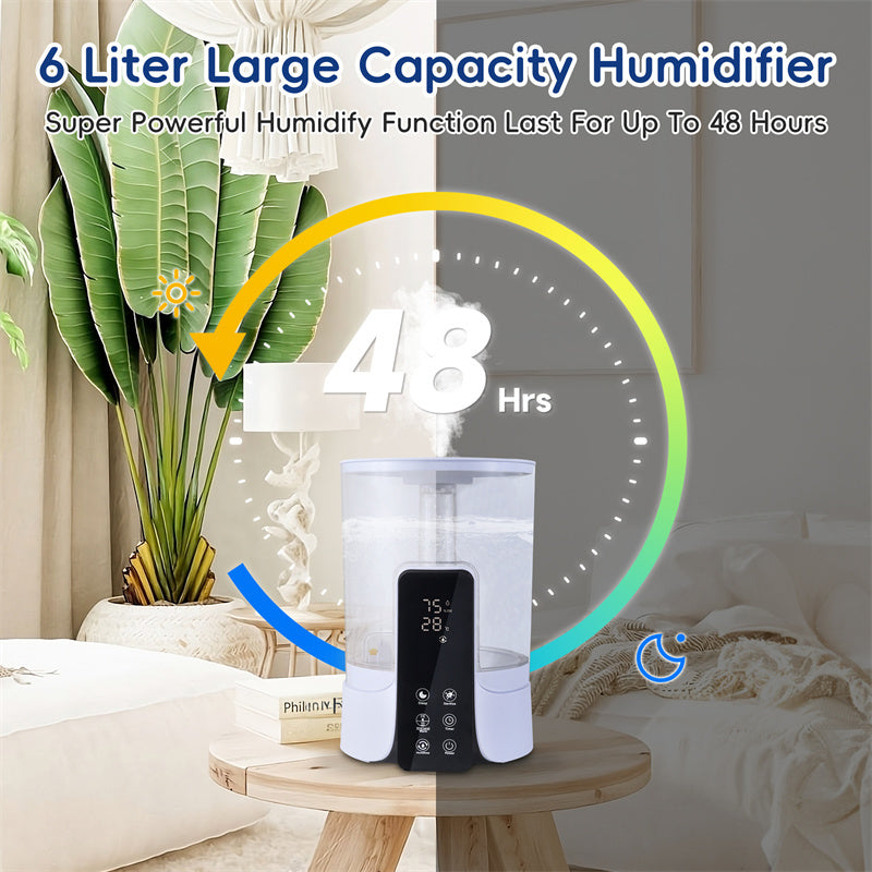 6L Smart Humidifier with UV Sterilization