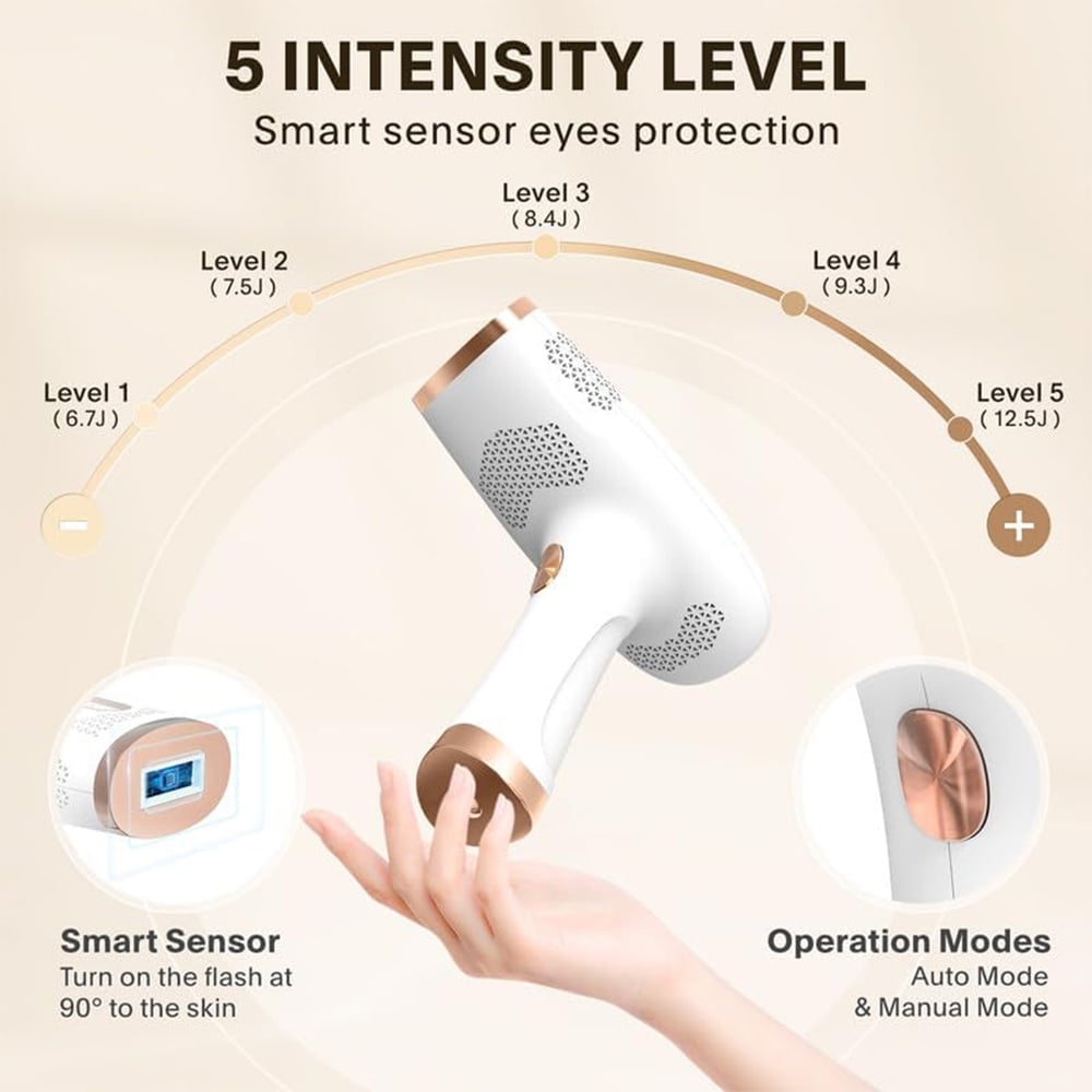 Babyverse - Digital IPL Hair Removal Device  999,999 flashes