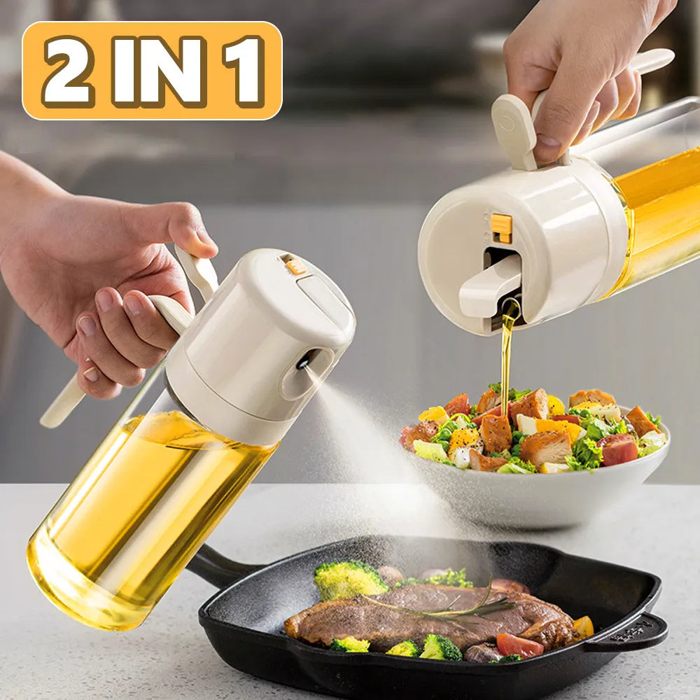 2-in-1 Oil Sprayer and Dispenser