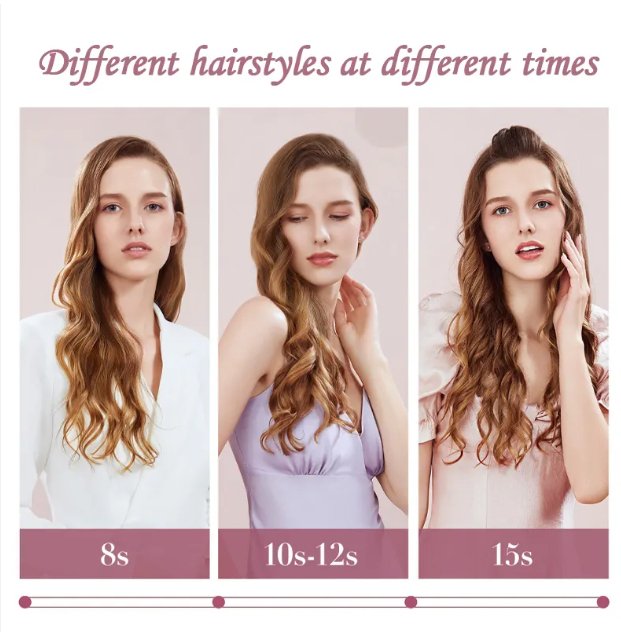 3 Barrel Professional Curling Iron