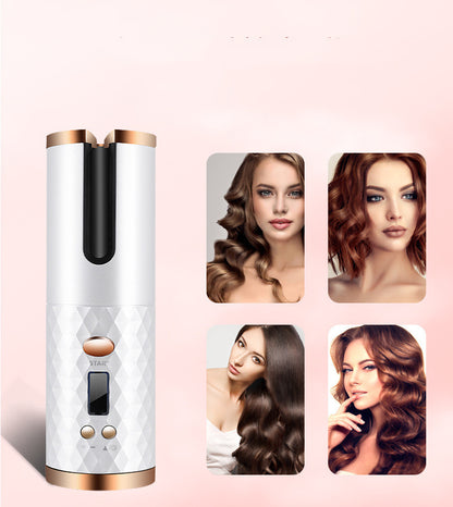 Rechargeable Portable Automatic Hair Curler