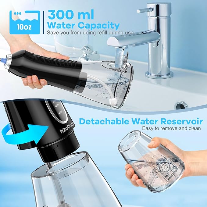 360° Powerful - Advanced Water Flosser for Deep Cleaning