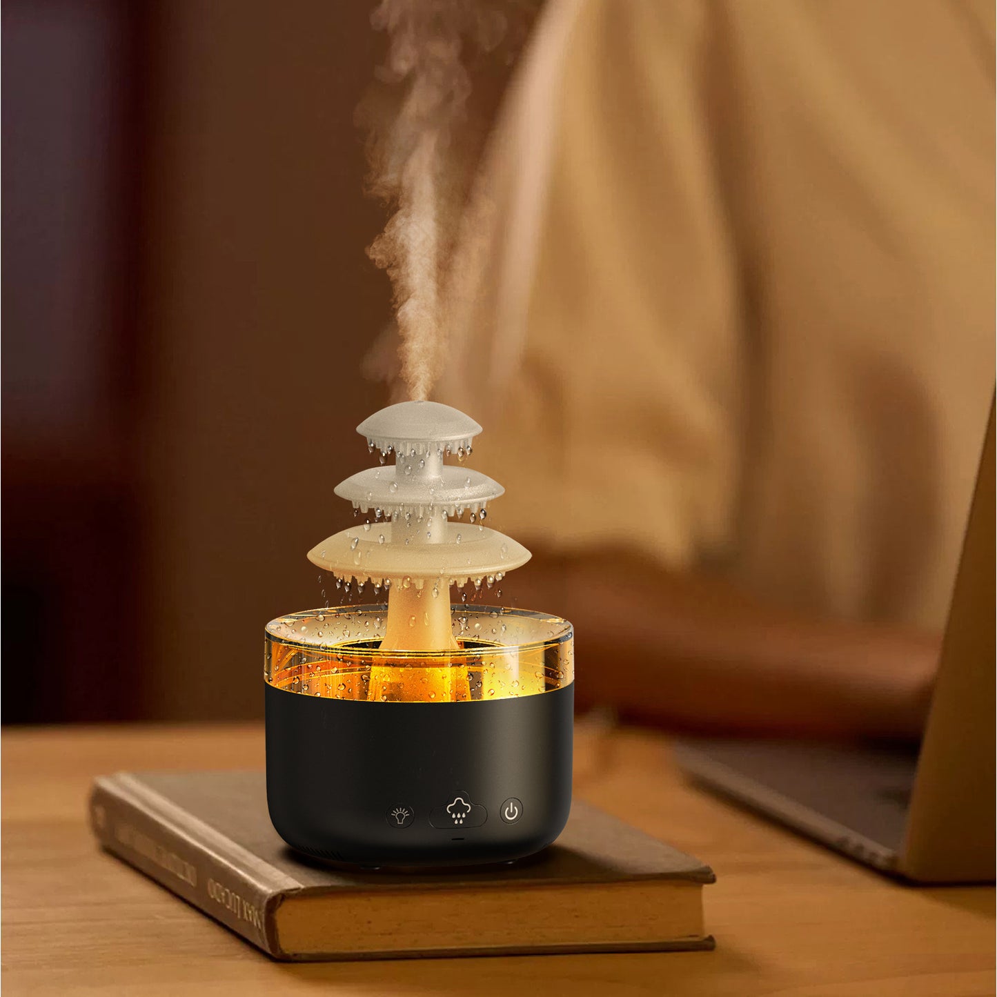 New Cloud Rain Air Humidifier & Essential Oil Diffuser