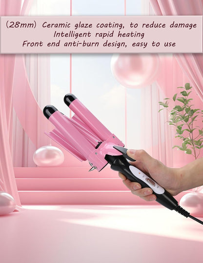 3 Barrel Professional Curling Iron