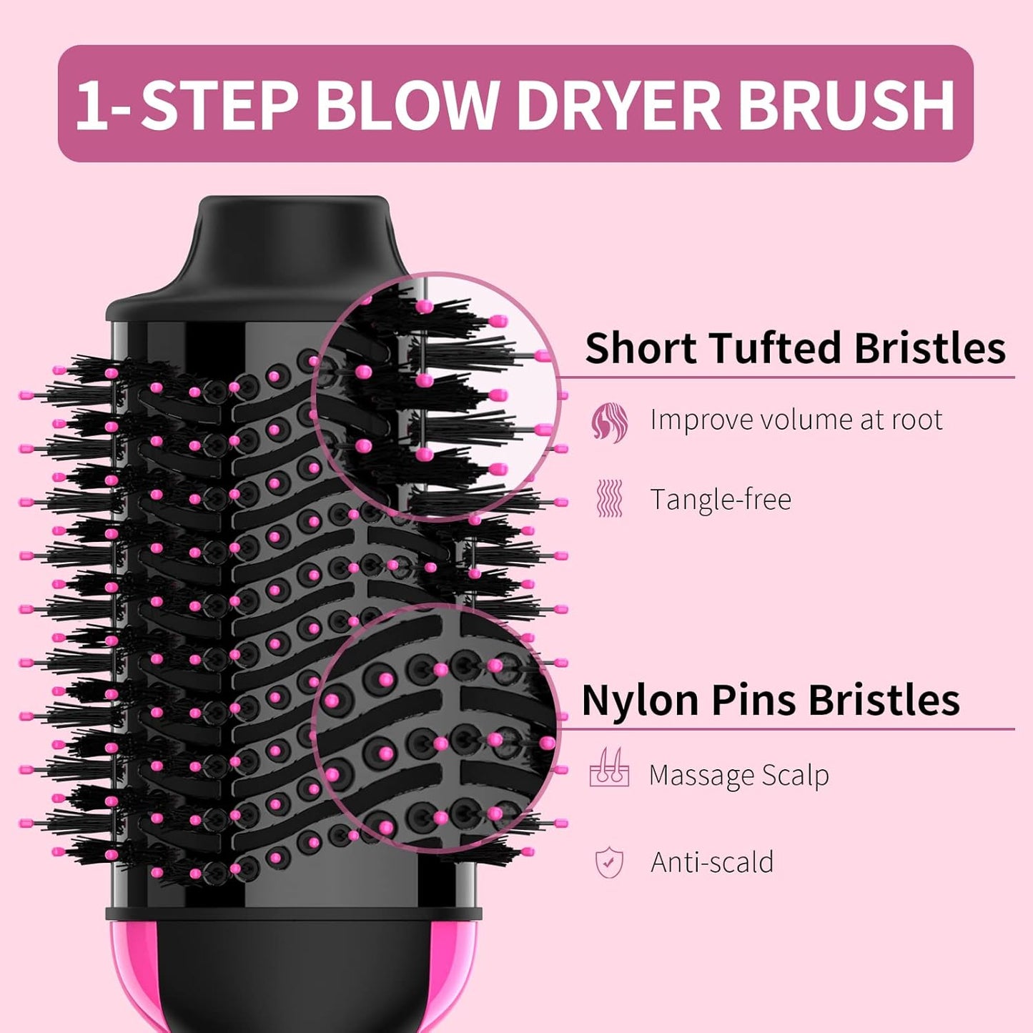 Blow Dryer Brush - 4 in 1 Styling Tools