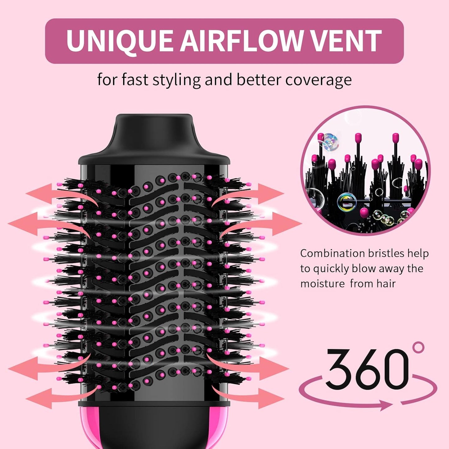 Blow Dryer Brush - 4 in 1 Styling Tools