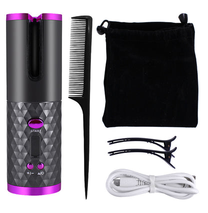 Rechargeable Portable Automatic Hair Curler