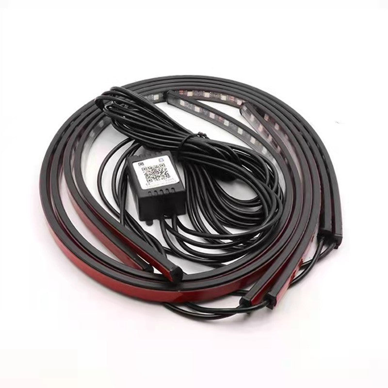 RGB for Car - Car Chassis APP Voice Control RGB Seven - color Ambience Light