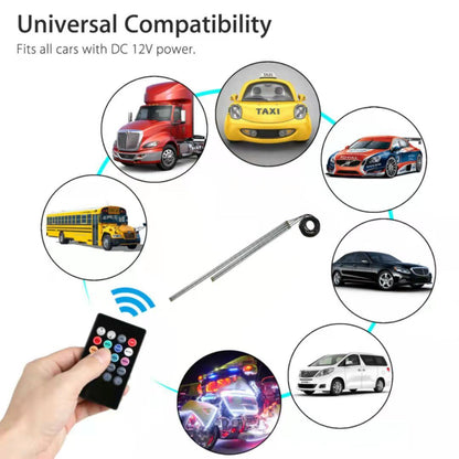 RGB for Car - Car Chassis APP Voice Control RGB Seven - color Ambience Light
