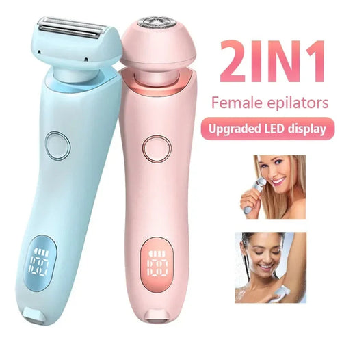 2-in-1 Rechargeable Hair Removal Epilator