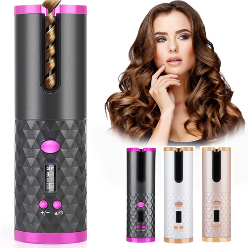 Rechargeable Portable Automatic Hair Curler