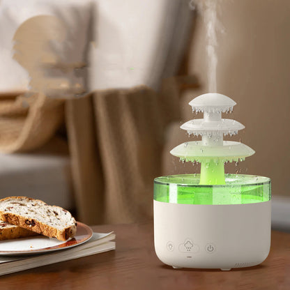 New Cloud Rain Air Humidifier & Essential Oil Diffuser