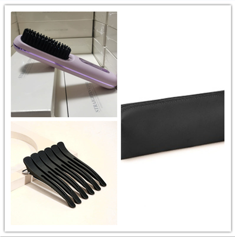 2-in-1 Cordless Hair Straightener and Hot Comb