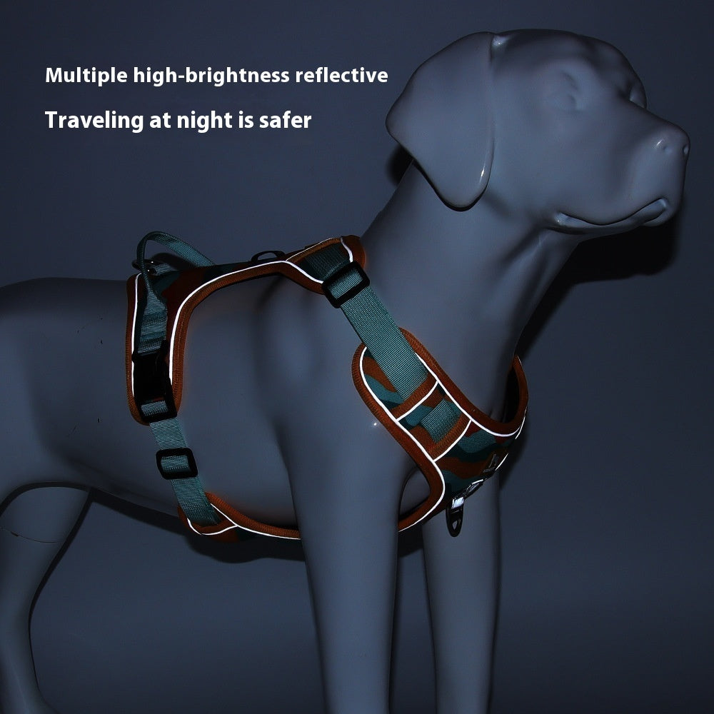 Reflective Pet Chest & Back Leash