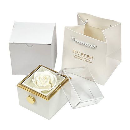 Rotating Rose Gift Box